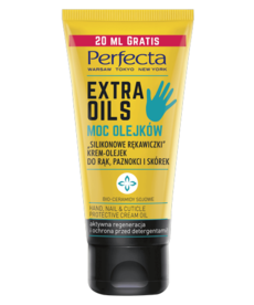 DAX COSMETICS PERFECTA Extra Oils Silicone Gloves Cream Hand Oil 195ml