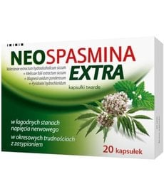 POLPHARMA POLPHARMA Neospasmina Extra  20 Kapsułek