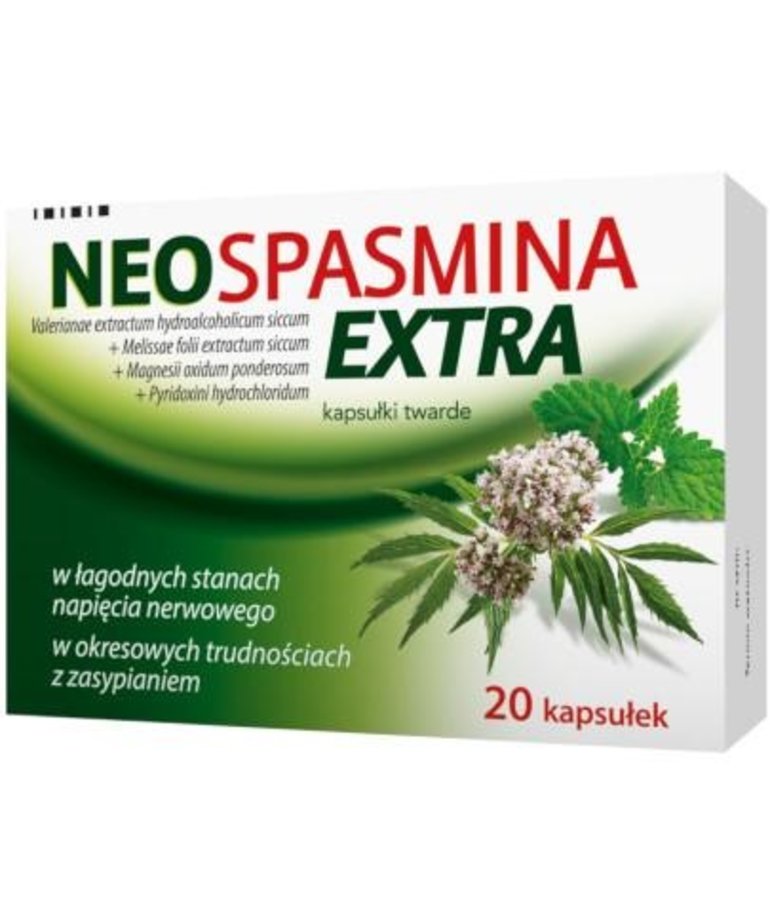 POLPHARMA POLPHARMA Neospasmina Extra 20 Capsules