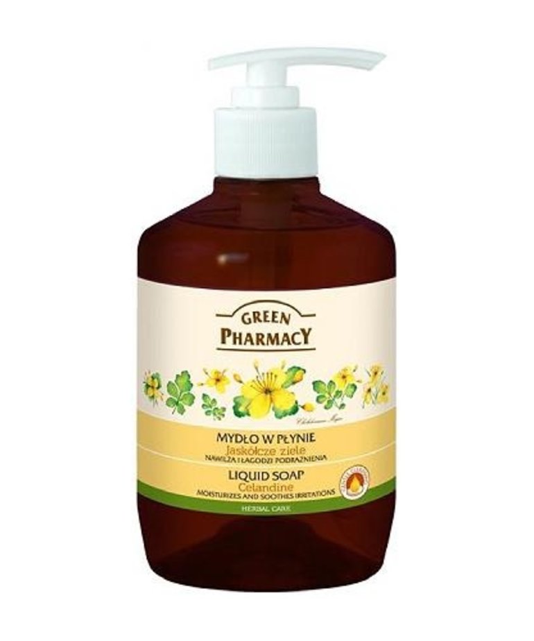 GREEN PHARMACY GREEN PHARMACY Mydło W Płynie Jaskółcze Ziele  460 ml