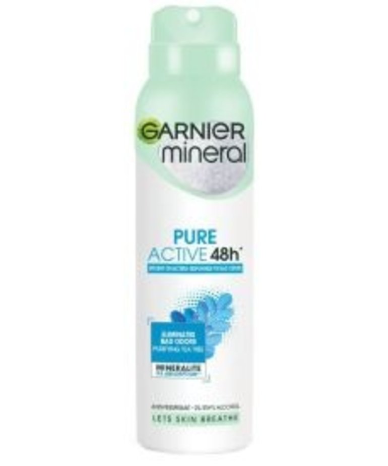 GARNIER GARNIER Pure Active 48 H Antiperspirant For Women Spray 150 ml