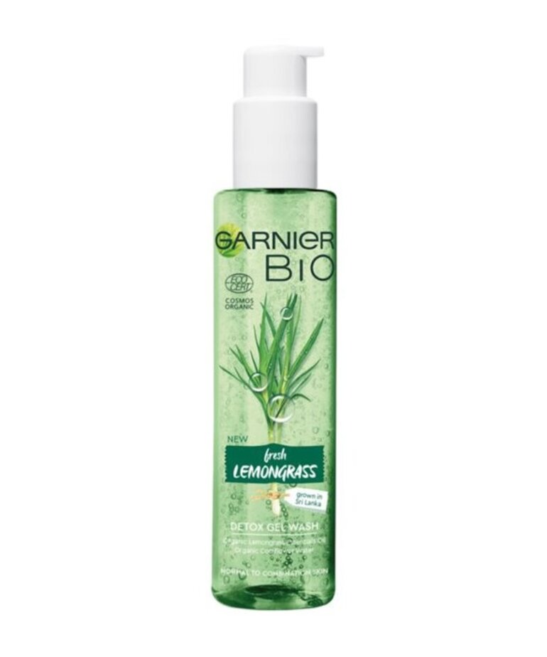 150 GARNIER Bio Lemongrass Gel Fresh Wash Face Detoxifying ml