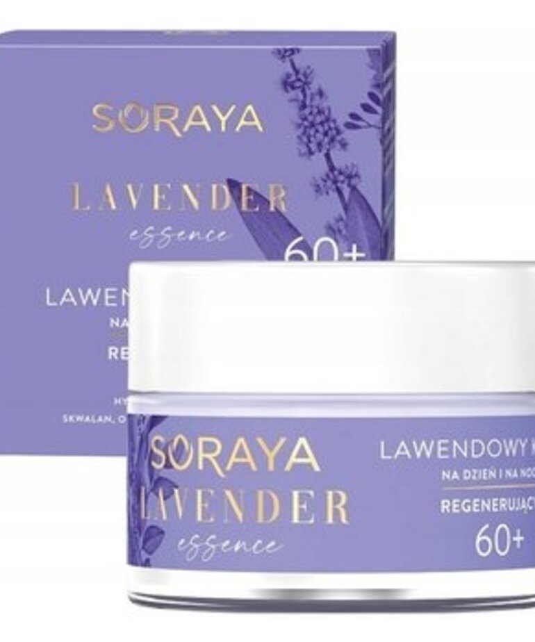 SORAYA SORAYA Lavender Essence 60+ Lawendowy Krem Regenerujący Do Twarzy 60ml