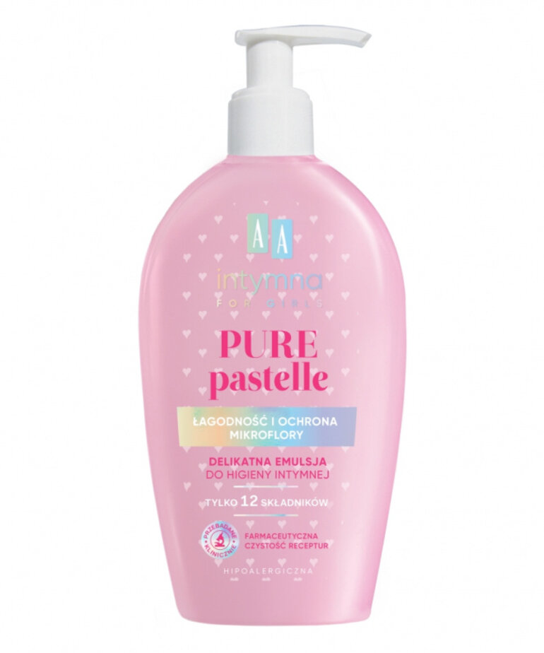 OCEANIC AA Pure Pastelle Emulsja Do Higieny Intymnej Dla Dziewczynek 300ml