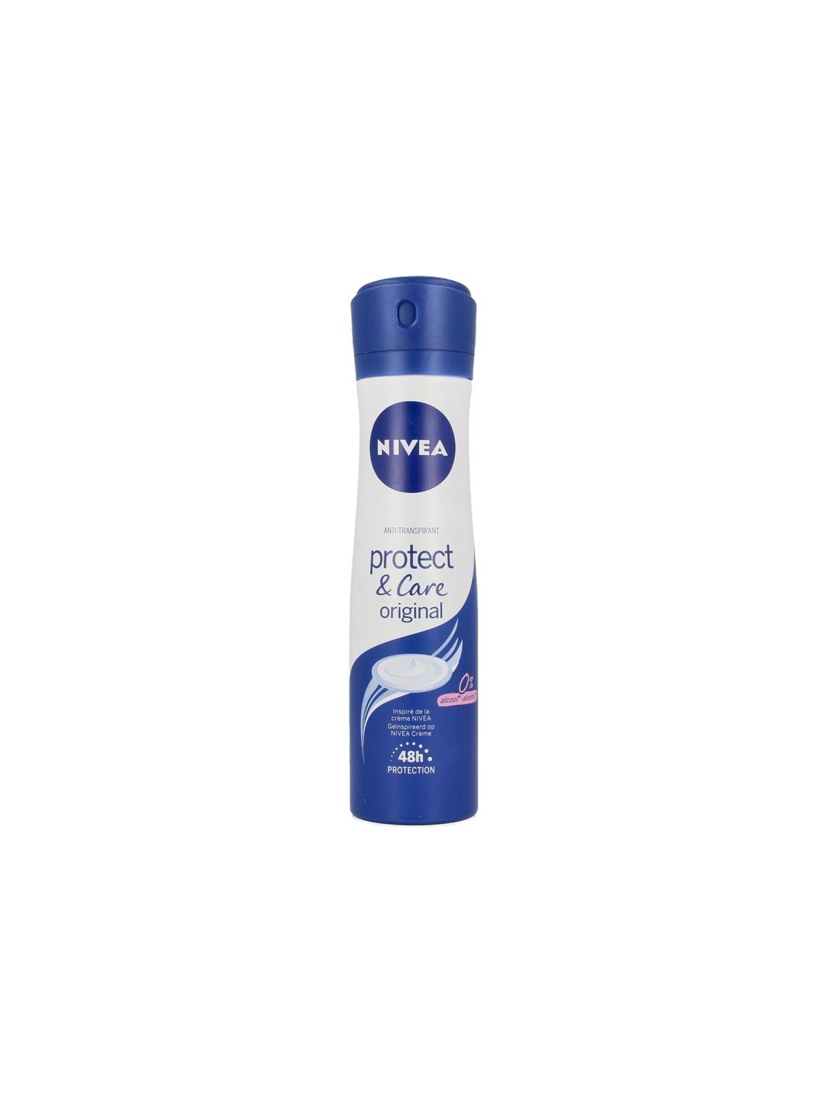 NIVEA Protect&Care Original Antiperspirant For Women 150ml - www
