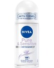 BEIERSDORF NIVEA Pure&Sensitive Antiperspirant For Women Roll On 50ml