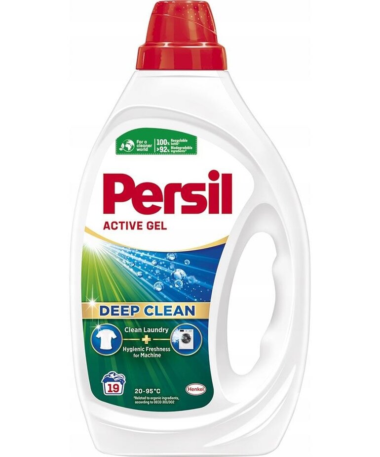 PERSIL Active Gel Deep Clean Washing Gel For White Fabrics 855ml