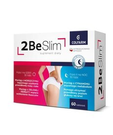 COLFARM COLFARM 2Be Slim Two Phases of Weight Loss 60 Tablets