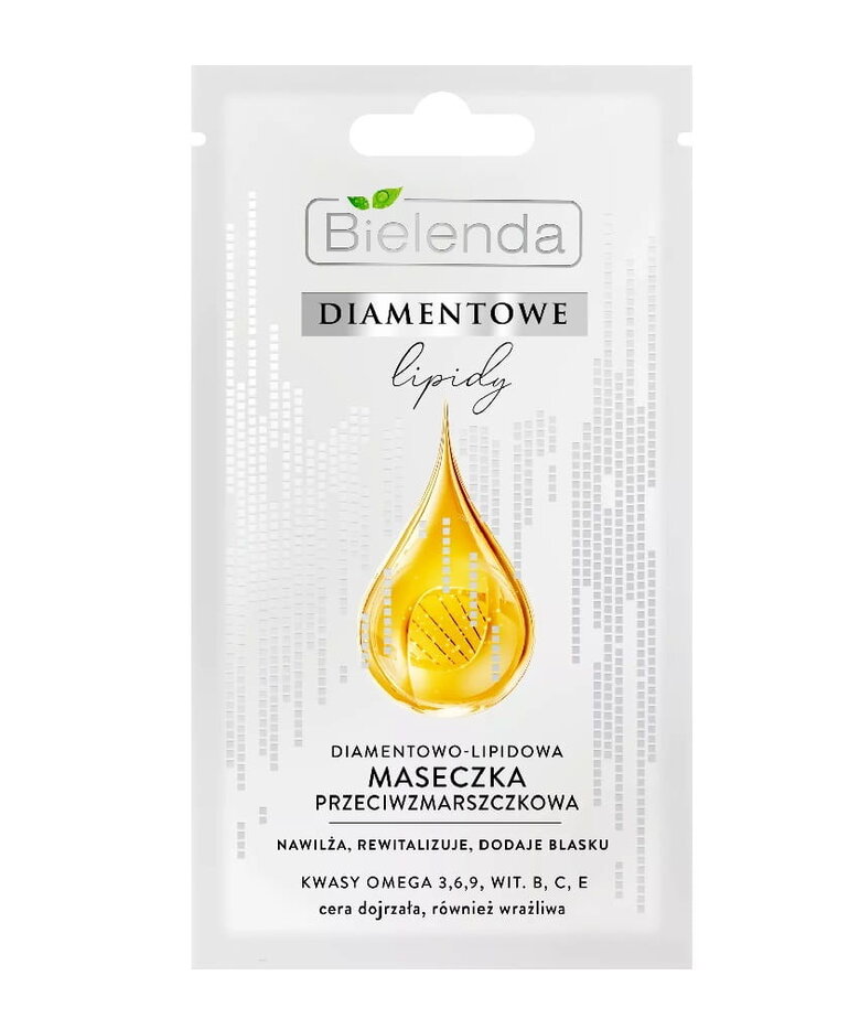 BIELENDA BIELENDA Diamentowo-Lipidowa Maseczka Przeciwzmarszczkowa 8 g