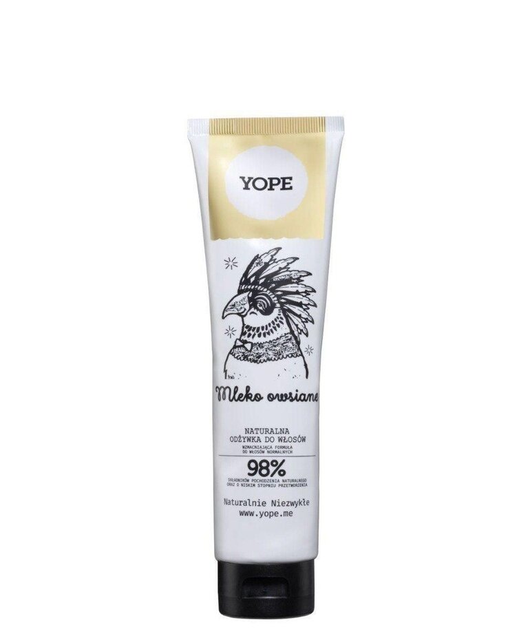 YOPE YOPE Naturalna Odżywka Do Włosów Mleko Owsiane 170ml