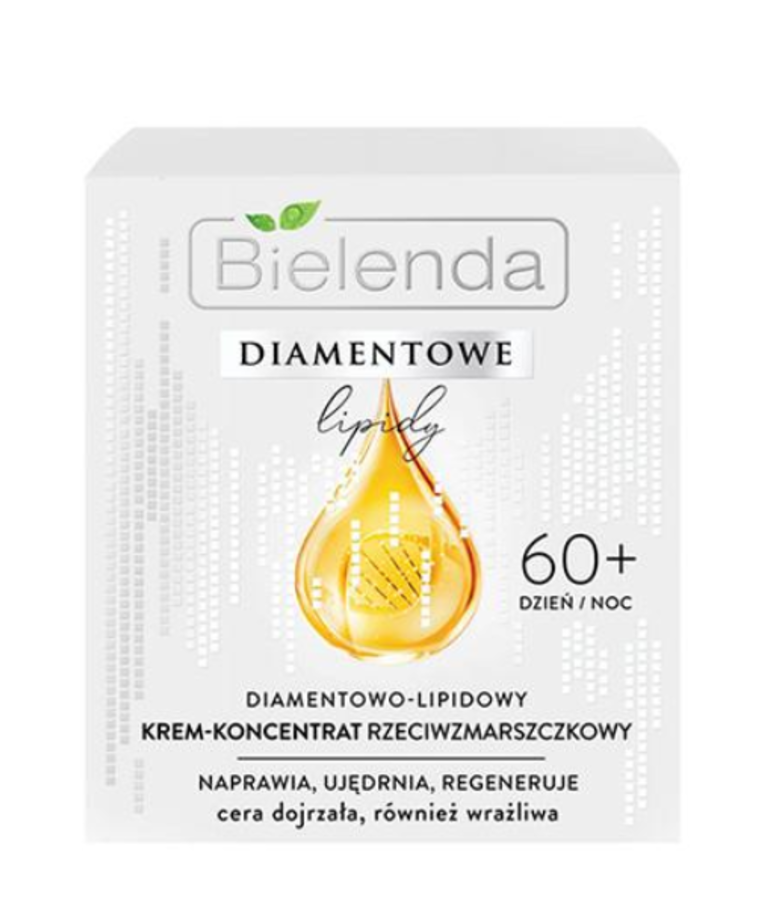 BIELENDA BIELENDA Diamentowe Lipidy 60+Krem Koncentrat Przeciwzmarszczkowy 50ml