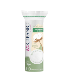 CLEANIC Płatki Kosmetyczne Naturals Bamboo&Cotton 110szt