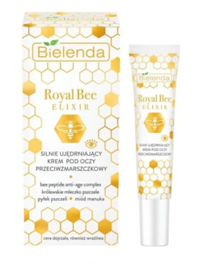 BIELENDA BIELENDA Royal Bee Elixir Silnie Ujędrniający Krem Pod Oczy 15ml