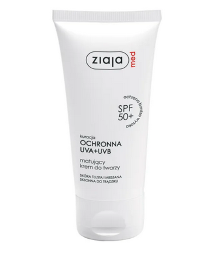 ZIAJA ZIAJA MED Mattifying Face Cream SPF 50+ Oily Mixed Skin 50ml