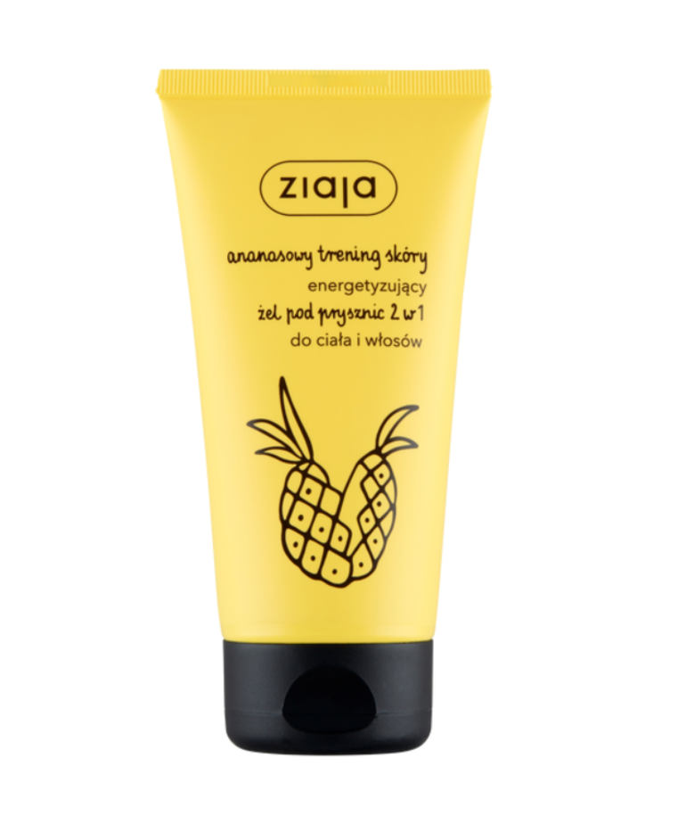 ZIAJA ZIAJA Pineapple Skin Training Energizing Shower Gel 160ml