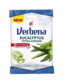 VERBENA VERBENA Eucalyptus Extra Strong Candies With Vitamin C 60 g