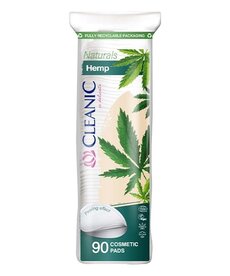 CLEANIC CLEANIC Natural Hemp Płatki Kosmetyczne 90sztuk