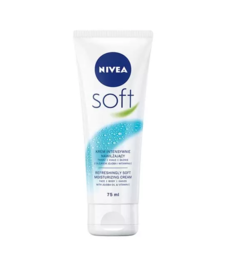 BEIERSDORF NIVEA Soft Krem Intensywnie Nawilżający Twarz Ciało Dłonie 75ml