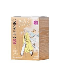 CLEANIC CLEANIC Pure Cotton Daily Sanitary Pads 10 pieces