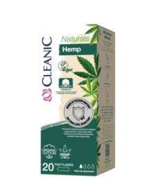 CLEANIC CLEANIC Naturals Hemp Wkładki Higieniczne 20sztuk