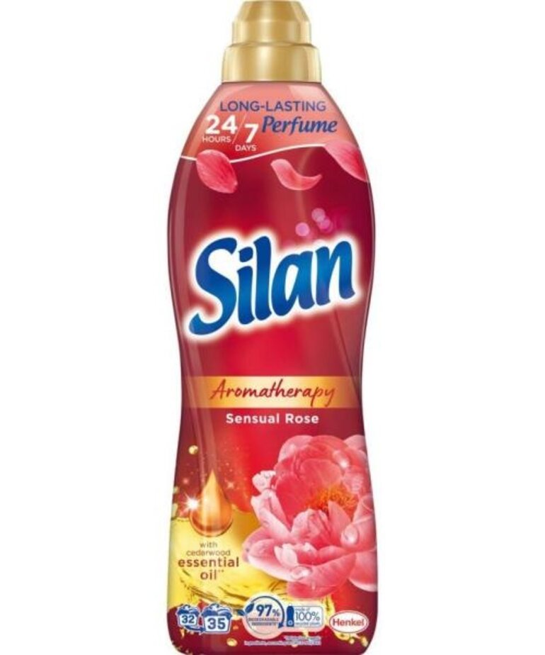 HENKEL SILAN Aromatherapy Sensual Rose Płyn Do Płukania Tkanin 770ml