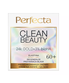 DAX COSMETICS DAX Perfecta Clean Beauty 60+  Przeciwzmarszczkowy Krem Dzień/Noc 50ml