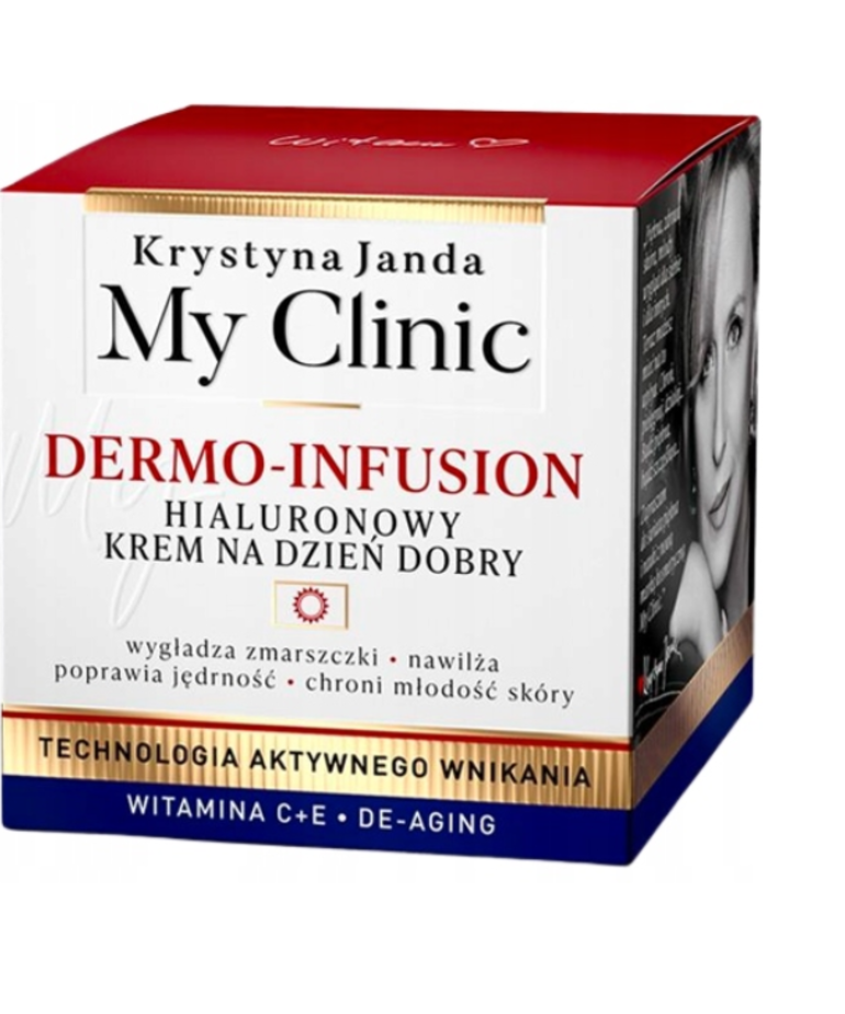 KRYSTYNA JANDA JANDA My Clinic Dermo- Infusion Hialuronowy Krem Na Dzień Dobry 50ml