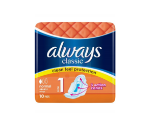 always Ultra Cotton Protection Normal Sanitary Napkins With Wings