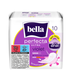 BELLA BELLA Perfecta Ultra Violet Silky Drai Podpaski 10 sztuk