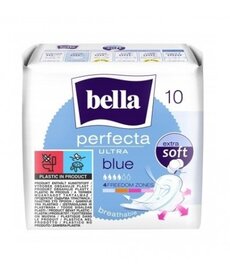 BELLA BELLA Perfecta Ultra Blue Extra Soft Podpaski 10 sztuk