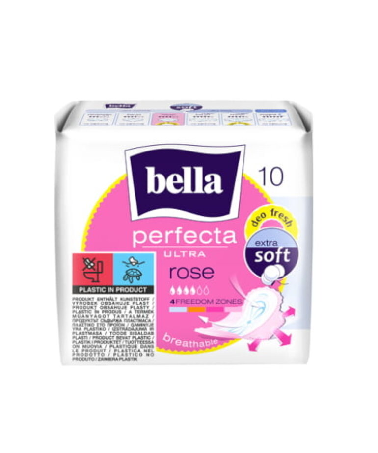 BELLA BELLA Perfecta Ultra Rose Podpaski 10 sztuk