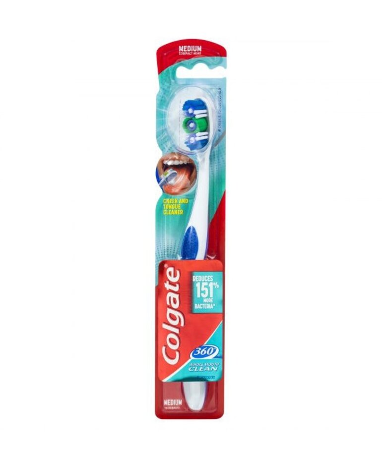 COLGATE COLGATE 360 Whole Clean Toothbrush Medium