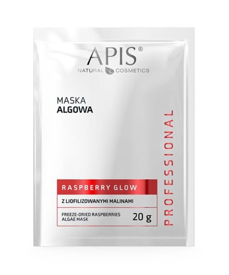 APIS APIS Raspberry Glow Algae Mask With Freeze-Dried Raspberries 20 g