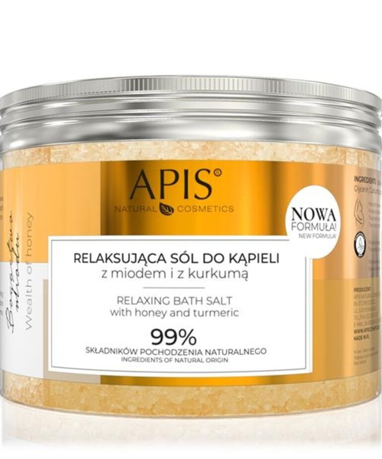 APIS APIS Relaxing Bath Salt With Honey And Turmeric 650 g