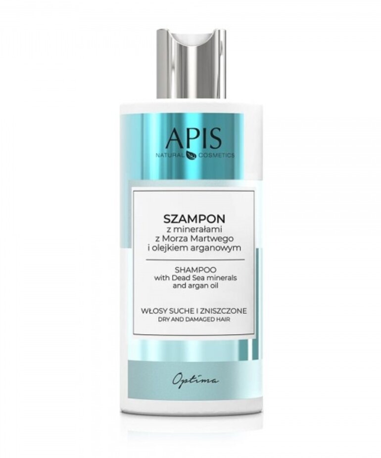 APIS APIS Shampoo With Dead Sea Minerals And Argan Oil 300 ml