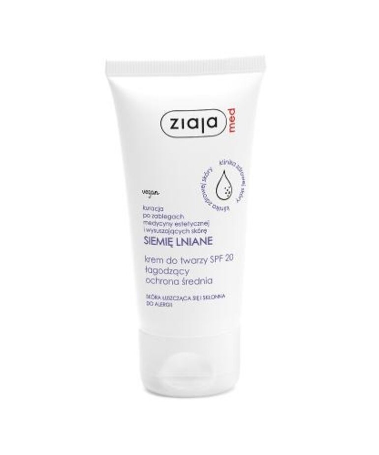 ZIAJA ZIAJA MED Linseed Face Cream With SPF 20 Soothing Filter 50ml