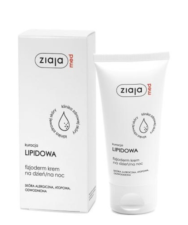 ZIAJA ZIAJA MED Kuracja  Lipidowa Fizjoderm Krem Ochronny Do Twarzy 50ml