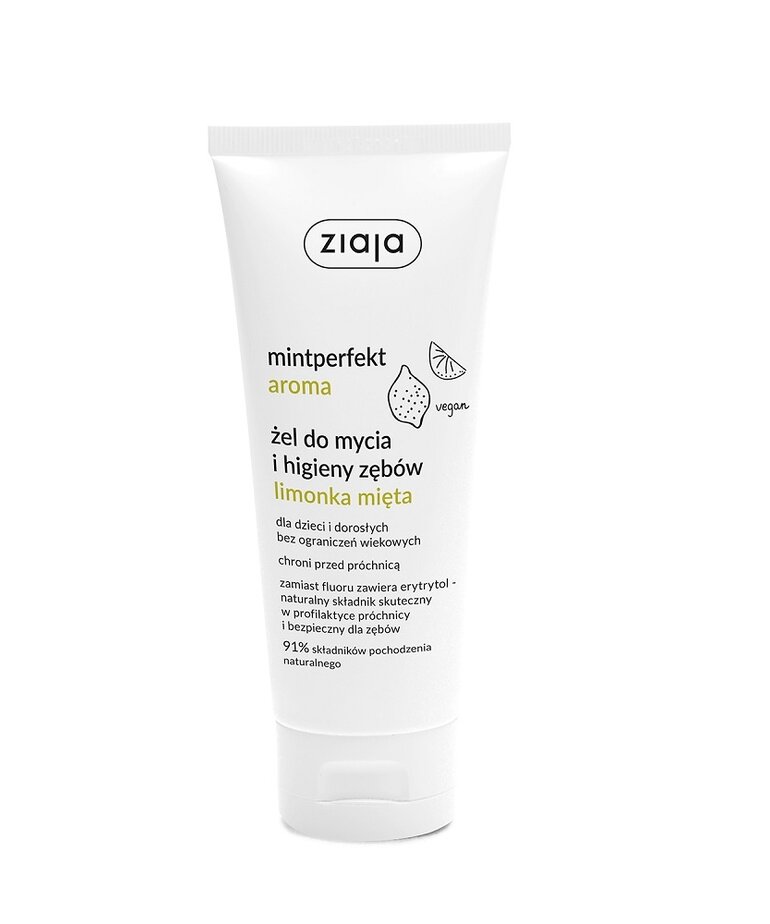 ZIAJA ZIAJA Mintperfekt Aroma Toothpaste Green Lime Mint 100 ml