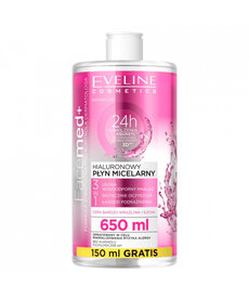 EVELINE EVELINE 3IN1 Facemed+ Hyaluronic Micellar Liquid 650 ml