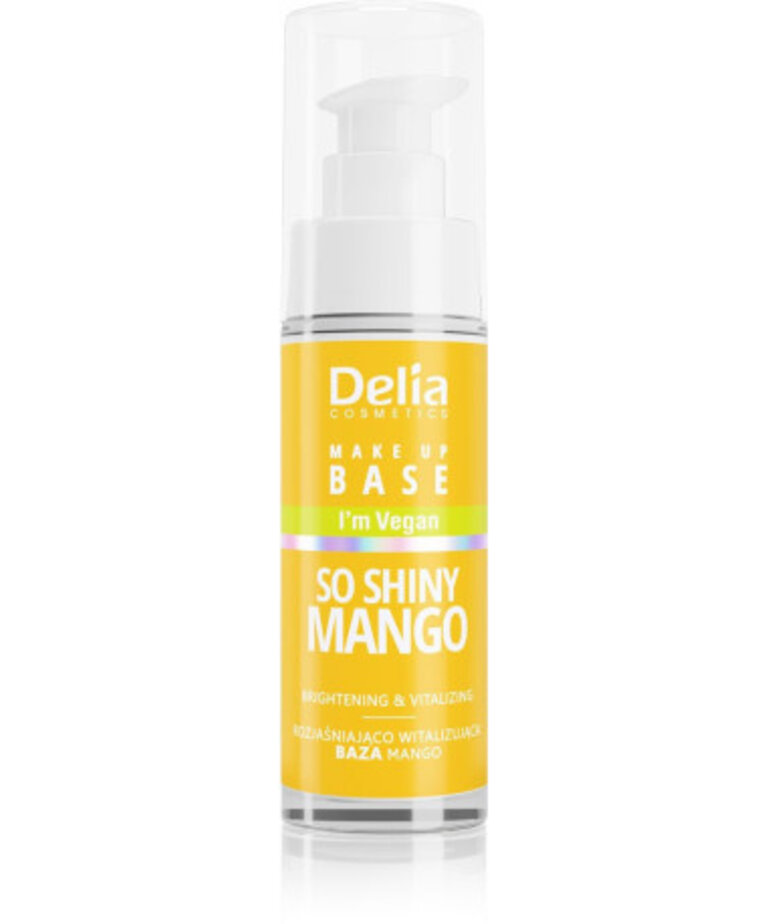 DELIA DELIA Vegan Brightening and Vitalizing Base So Shiny Mango 30ml