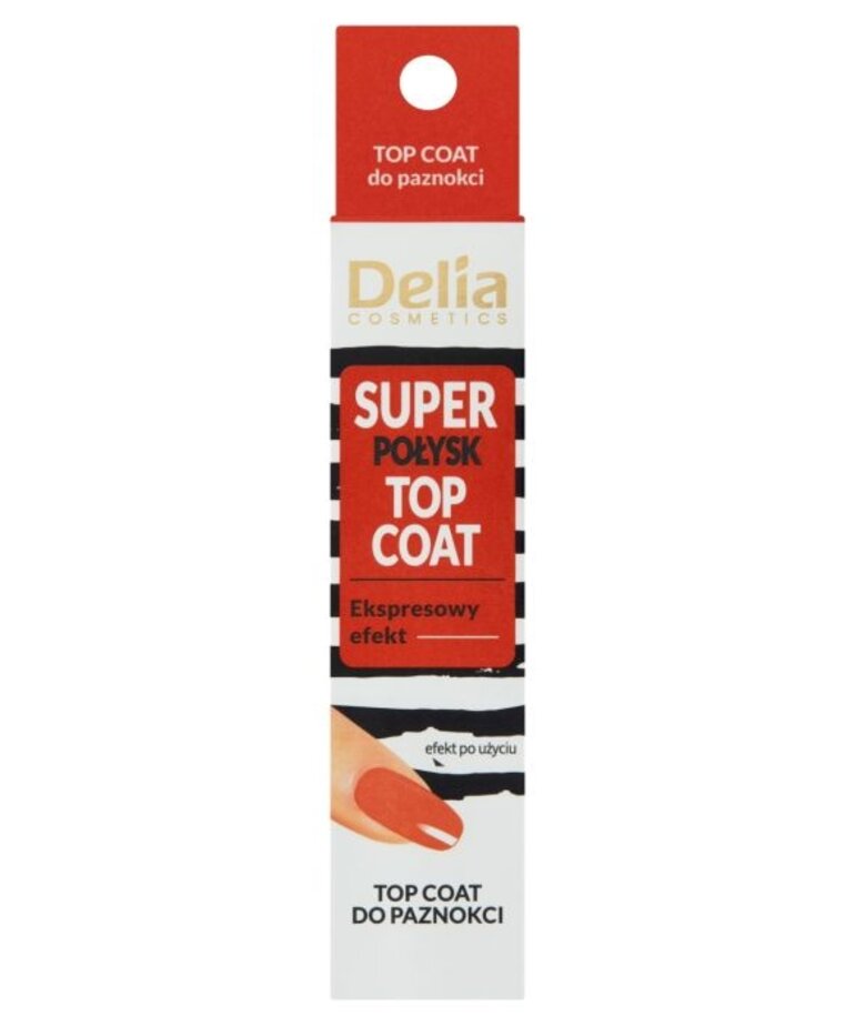 DELIA DELIA Top Coat Super Gloss 11ml