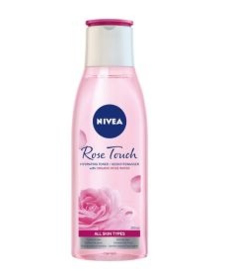 NIVEA NIVEA Rose Touch Nawilżający Tonik Do Twarzy Z Wodą Różaną 200ml