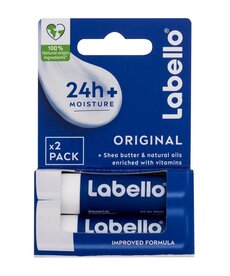 BEIERSDORF LABELLO Pomadka Ochronna Do Ust Original Care Dwupak