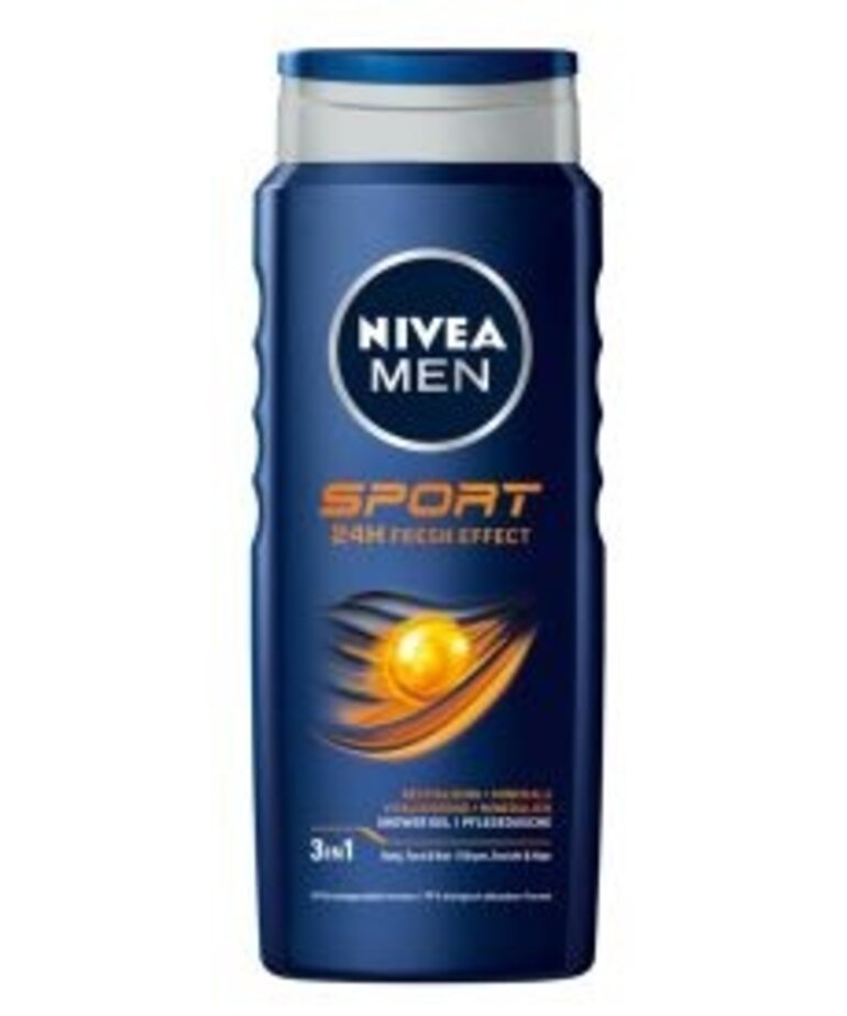 NIVEA NIVEA MEN Sport 3In1 Revitalizing Shower Gel 250 ml