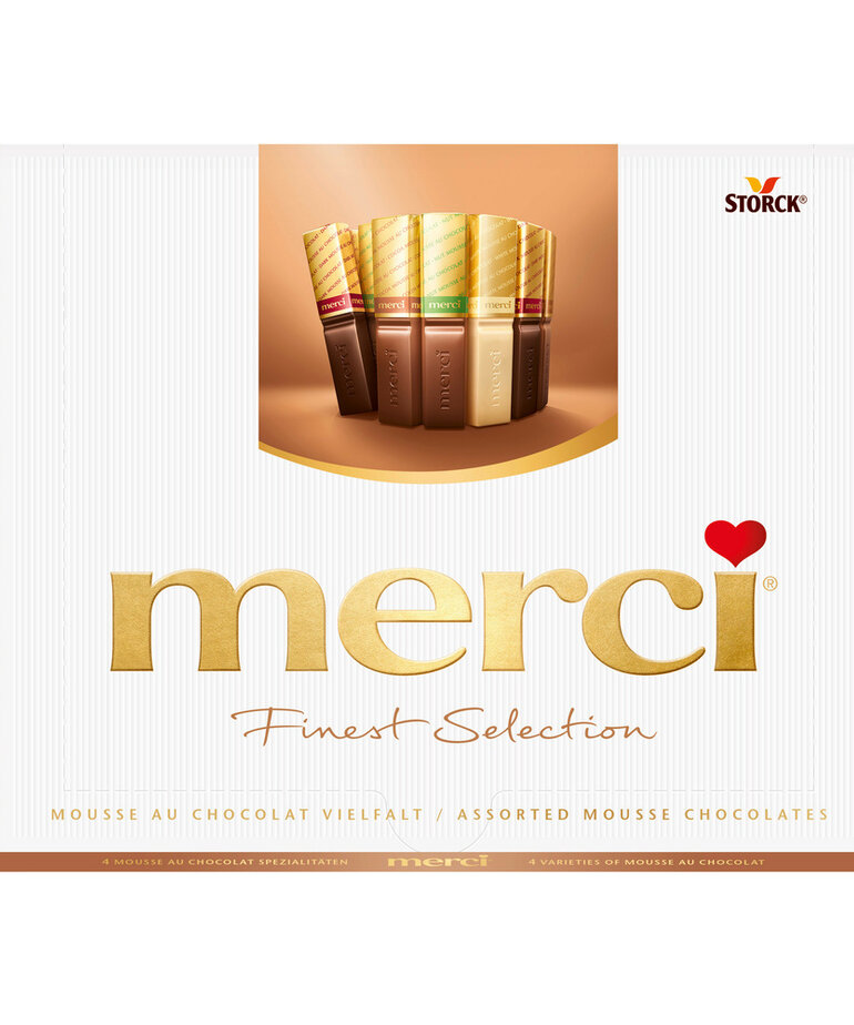 STORCK STORCK - Merci Chocolates Finest Selection Assorted Mousse Chocolates 250 g