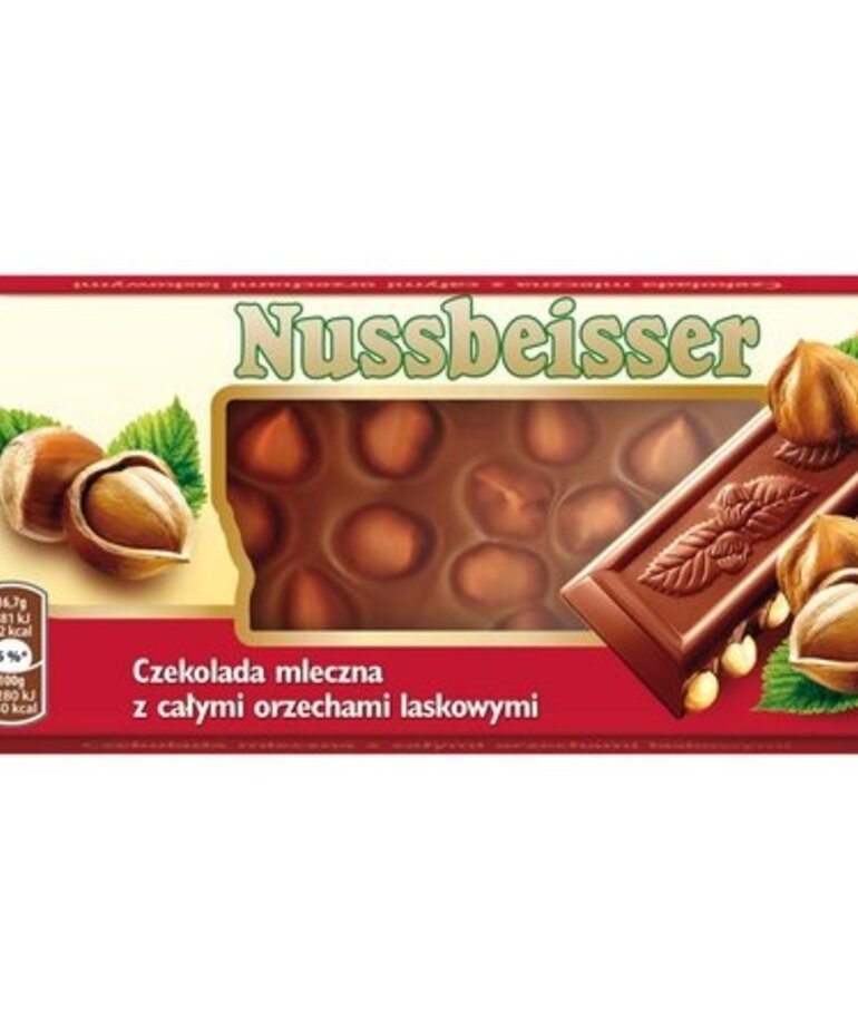 Mondelez International MONDELEZ - Nussbeisser Milk Chocolate With Whole Hazelnuts 100 g