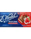 E.WEDEL E. WEDEL - Milk Chocolate With Strawberry Filling 100 g