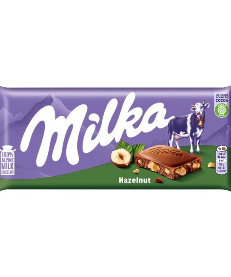 Mondelez International MILKA - Milk Chocolate With Hazelnut 100 g