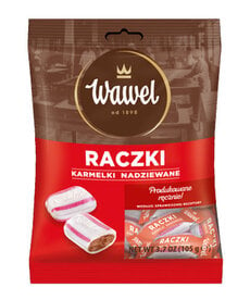 WAWEL WAWEL - Raczki Filled Caramels With Rum Flavored Peanut-Cocoa Filling 105 g