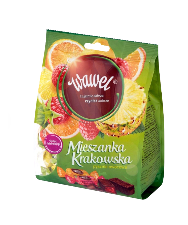 WAWEL WAWEL - Mieszanka Krakowska Chocolate Coated Jelly Sweets 245 g
